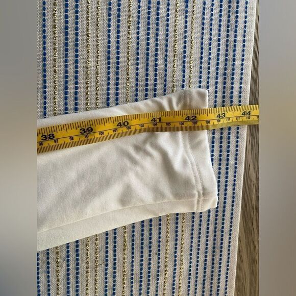 Bumpsuit Legging Maternity Pant Size Small Ivory NEW - Picture 10 of 12